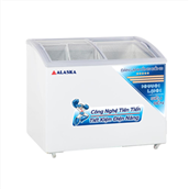 Tủ Đông Nắp Kính Cong Alaska SD-401YC (400 Lít Dàn Lạnh Đồng) Alaska SD-401YC